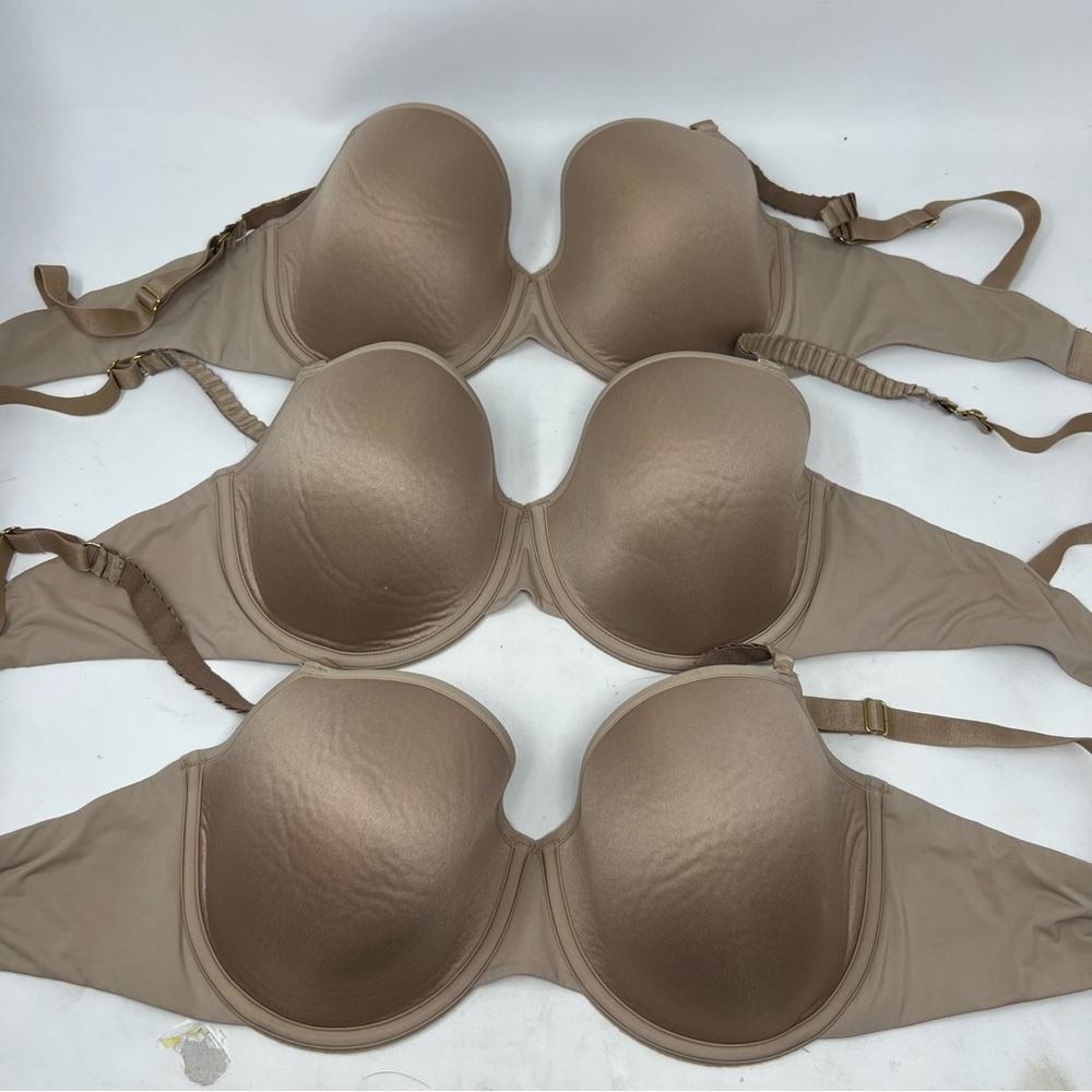 ThirdLove Nude T-Shirt Bras Trio